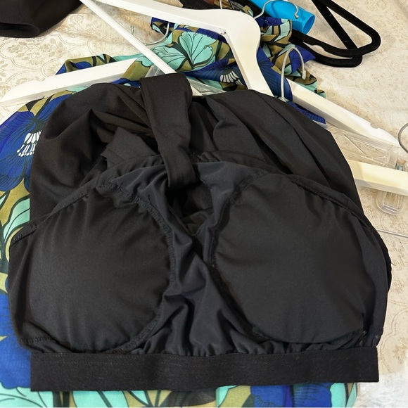 Athleta Black Halter Tie Tennis Athletic Sport Mini Dress XSMALL - Picture 10 of 11